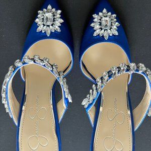 NWOT Jessica Simpson Heeled Mules  Sz 10